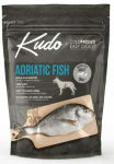 Kuiv koeratoit Kudo Medium Maxi Adult Adriatic Fish, kalaliha, 3 kg