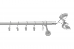 Kardinapuu komplekt Karpol Eliza, 200 cm, &Oslash; 16 mm, matt kroom v.