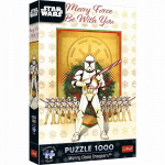 Pusle Trefl Star Wars Christmas Stormtrooper 12086, 68.3 cm x 48 cm, 1000 tk, mitmev&auml;rviline