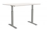 Kirjutuslaud reguleeritava k&otilde;rgusega Sun-Flex EasyDesk Adapt III, valge v.
