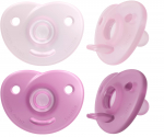 Luttide komplekt Philips Avent Soothie, 0 kuud, roosa