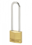 Riputatav ukselukk Masterlock, kuldne v./h&otilde;be v., 50 mm