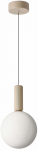 Valgusti lagi Candellux Lighting Testa, G9, 1 x 10 W, valge v./beež v., 20 x 20 cm