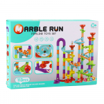 Pallirajaga ehituskomplekt Lean Toys Marble Run 25141, 113 tk, mitmev&auml;rviline