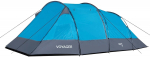 Neljakohaline telk Nils Extreme Voyager NC3027, sinine v., 450 cm x 260 cm x 150 cm
