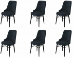 Toolide komplekt Kalune Design Pare, antratsiit v./must v., 46 cm x 46 cm x 94 cm, 6 tk
