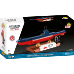 Konstruktor Cobi Historical Collection ORP Dzik Polish Submarine 4864, 148 tk, sinine v./punane v.