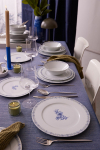 L&otilde;unaserviis Hermia NNLB24Y28851033�, portselan, sinine v./valge v., 24 tk.