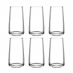 Klaaside komplekt Hermia PB-420410-6, klaas, 0.39 l, 6 tk