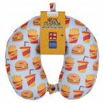 Reisipadi Fast Food, pruun v./punane v./helesinine v., 28 cm x 28 cm