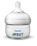 Lutipudel Philips Avent Natural, 60 ml, 0 kuud, l&auml;bipaistev v.