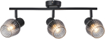 Valgusti lagi Candellux Lighting Mitura 93-45423, E27, 3 x 40 W, must v. / must v.