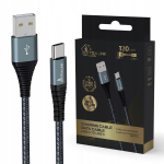 Juhe Extralink Smart Life CABESL08, USB Type A/USB Type-C, 120 cm, must v., 15 W