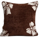 Dekoratiivpadjap&uuml;&uuml;r Homla Joylle 004703, beež v./&scaron;okolaad v., 45 cm x 45 cm
