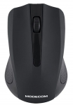 Juhtmevaba arvutihiir Modecom MC-WM9, must v.