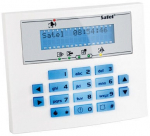 Signalisatsioonipult Satel INT-KLCDS-BL, LCD, valge v.