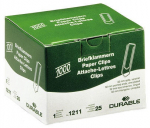 Kirjaklamber Durable, 1000 tk, h&otilde;be v.