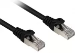 Juhe Sharkoon Cat.6a RJ-45, RJ-45, 20 m, must v.