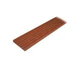 WPC viimistlusprofiil, puit- ja plastkomposiit (wpc), 290 cm x 7 cm x 1 cm