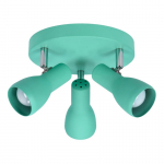 Valgusti lagi Candellux Picardo, E14, 3 x 40 W, t&uuml;rkiissinine v.