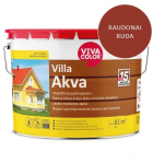 Fassaadiv&auml;rv Vivacolor Villa Akva, punakaspruun v., 9 l