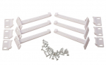 S&otilde;rmekaitse Dreambaby Safety Catches, valge v., 6 tk