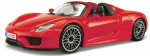 M&auml;nguauto Bburago Porsche 918 Carrera, punane v.