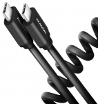 Juhe Axagon BUCM-CM10TB, 2 x USB Type C, 60 cm, must