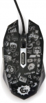 Juhtmega arvutihiir Gembird MUS-6B-GRAFIX-01, juhtmega usb / ps/2, must v.