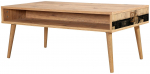 Kohvilaud Kalune Design Viva 764, pruun v./must v., 110 cm x 60 cm x 45 cm