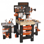 Laste t&ouml;&ouml;riistakomplekt Smoby Black+Decker Mega Center, mitmev&auml;rviline