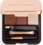 Kulmude v&auml;rv Makeup Revolution London Brow Sculpt Kit, 2.2 g medium brown