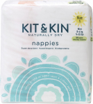 M&auml;hkmed Kit & Kin Naturally Dry Nappies, 1 suurus, 2 - 6 kg, 20 tk