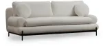 Diivan Hanah Home Livorno 3-Seat, valge v., 92 x 230 cm x 85 cm