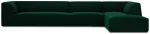 Nurgadiivan Micadoni Home Ruby 5 Seats, tumeroheline v., parem, 366 x 180 cm x 69 cm