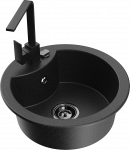 K&ouml;&ouml;givalamu Mexen Diego 6512-73-670300-70-B, graniit, 48.8 cm x 48.8 cm x 16.7 cm, h&otilde;be/must