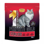 Kuiv kassitoit Perfecto Gold N1, lambaliha, 0.8 kg