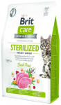 Kuiv kassitoit Brit Care Sterilized Immunity, 7 kg