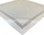 Laudlina ruudukujuline OH-233-B, valge, 85 x 85 cm