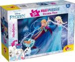 Pusle Lisciani Disney Frozen, 50 cm x 70 cm, 35 tk, mitmev&auml;rviline