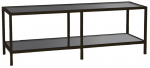 TV-laud Kalune Design Basic, must v./tumehall v., 130 cm x 40 cm x 45 cm