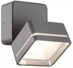 Valgusti lagi ja seinad CristalRecord, 4000&deg;K, LED, antratsiit