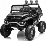 Laste elektriauto Ramiz Mercedes Benz Unimog, must v.