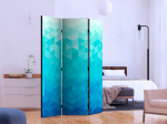Fototapeet Artgeist Azure Pixel Paraventtc0489, 172 cm x 135 cm