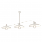 Valgusti rippuv Emibig Foster 3 White 1354/3, E27, 3 x 15 W, valge v.