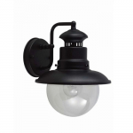 &Otilde;ue seinavalgusti Elstead Lighting Shipston 1, 60W, E27, IP44, must v., 21.5 cm x 26.8 cm