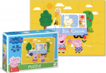 Pusle Dodo Peppa Pig, 30 tk, sinine v./kollane v./roheline v.