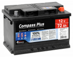 Aku Compass Plus, 12 V, 72 Ah, 640 A