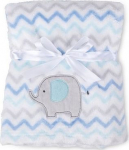 Tekk BabyMatex Ricco, 100 x 75 cm, sinine/valge/hall