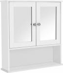 Peegelkapp Leobert, valge v., 13 cm x 56 cm x 58 cm